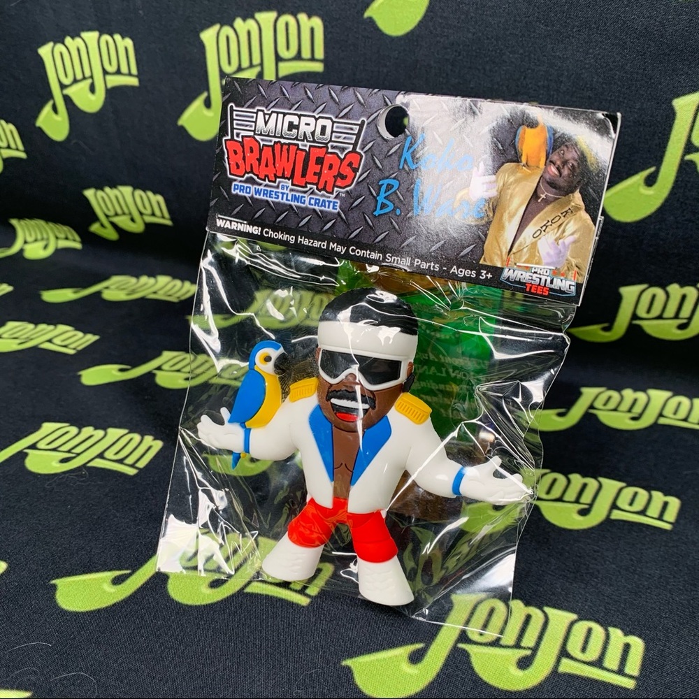 Koko B. Ware Micro Brawlers by Pro Wrestling Crate